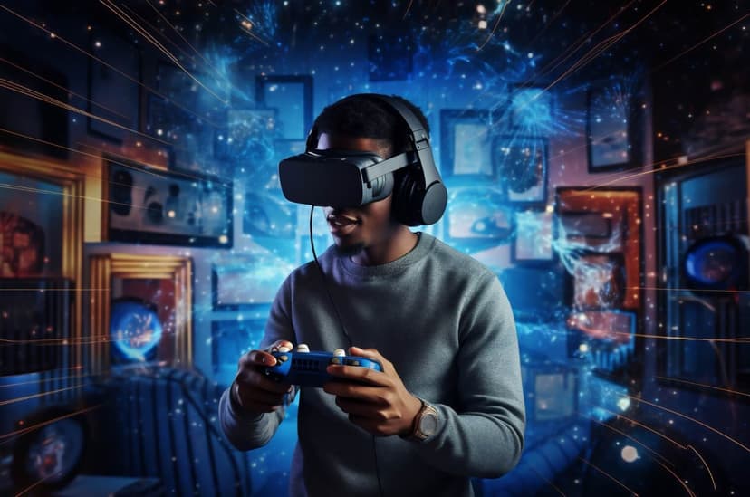 Gaming on New VR & AI Technology